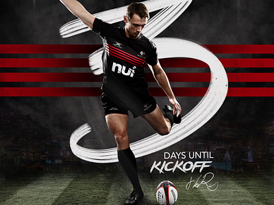 Utah Warriors Rugby Composite composite photoshop procreate rugby