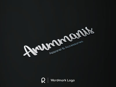 Arummanis Wordmark Logo brand brand identity branding logo logo design logotype