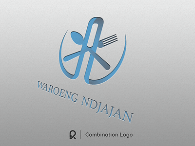 Waroeng Ndjajan Combination Logo brand brand design brand identity branding design logo logo design logotype