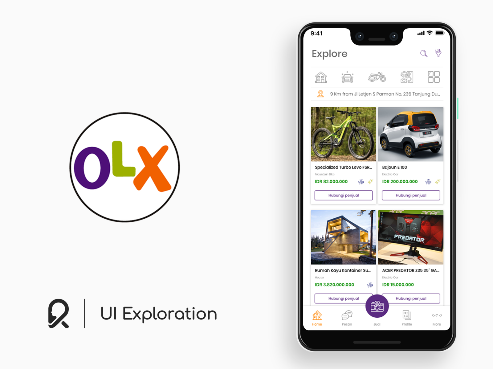 OLX Indonesia App by Aji Nugroho on Dribbble