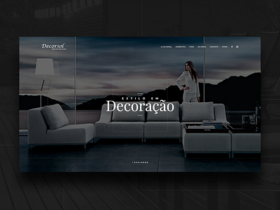 Decorsol Design concept decoration decorsol design fashion mobile style web