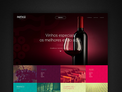 Partage Import drink gourmet import mobile partage vinho web wine