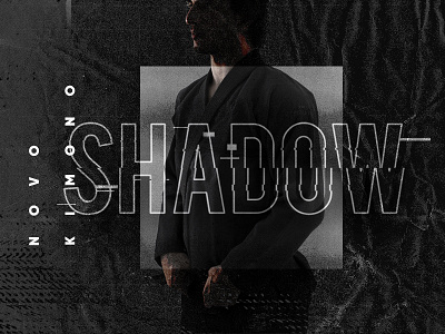 Shadow bjj fight wear jiu jitsu kimono lettering lettering animation shadow storm strong