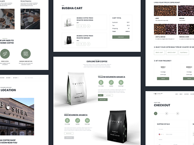 Bushba - Ecommerce for Coffee Subscription