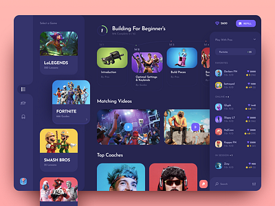 Game Courses By Uixninja On Dribbble