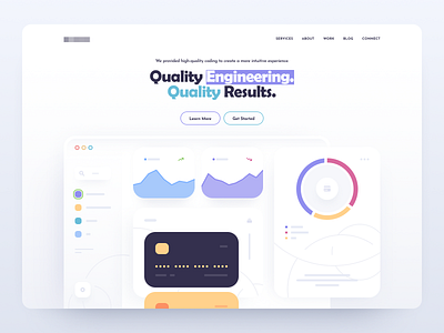 Landing Page Design card clear crypto design figma hero image illustration landing page landing page design layout page site site design web web design web development web site website design