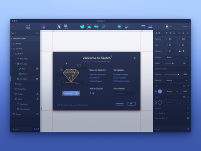 Sketchapp redesign application dashboard dashboard design dashboard ui design desktop gui interface material redesign sketch sketchapp software software design tools ui ui design user interface user interface design web design