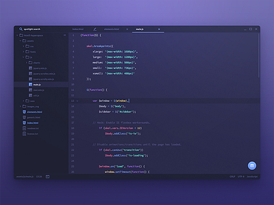 code editor redesign