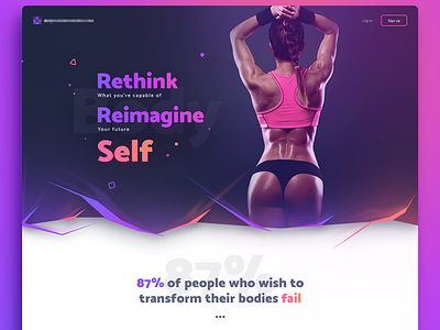 landing page