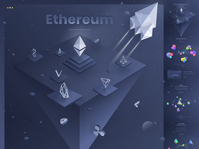 landing page - Ethereum redesign