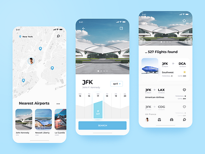 Airline App Designs Themes Templates And Downloadable Graphic Elements On Dribbble