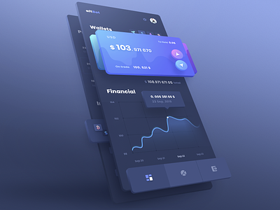 3D effect, UI design - speed art app application blockchain coins crypto crypto currency cryptocurrency dashboard design interface mobile money money transfer payment ui user interface ux wallet wallet app