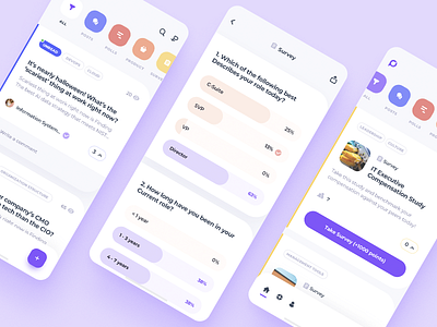 Mobile Application Design by uixNinja on Dribbble