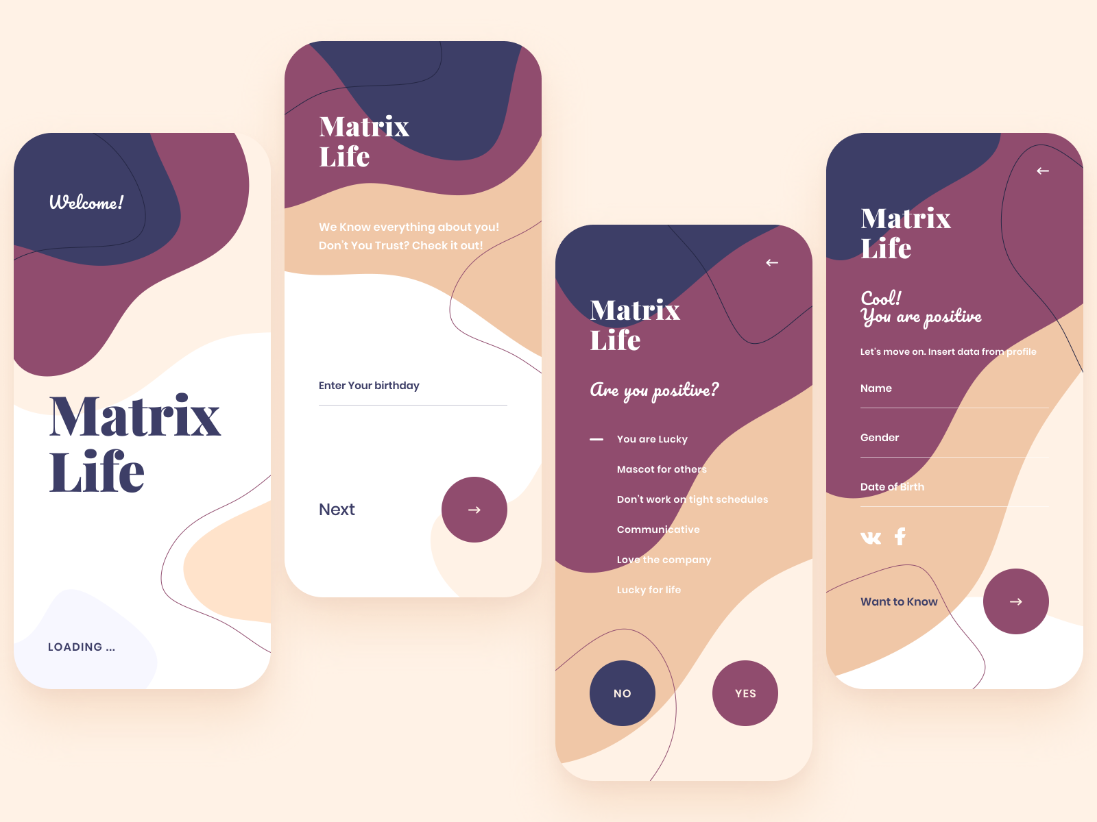 Application UI design by uixNinja on Dribbble