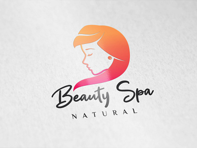 Beauty spa logo design branding design flat icon illustration logo minimal vector