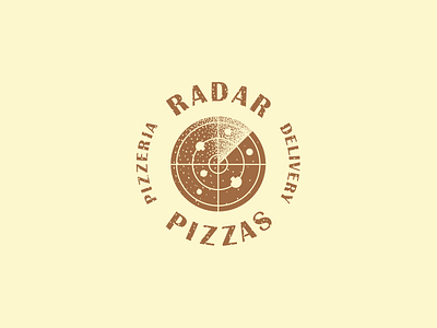 Radar Pizza branding logo pizza брендинг логотип пицца