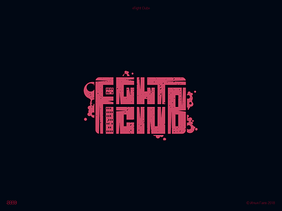 Fight Club branding fightclub logo taglogo брендинг логотип