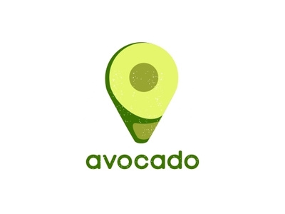 Avocado branding design logo брендинг гаев логотип