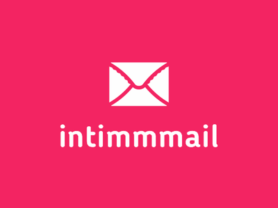 Intimmmail branding logo брендинг логотип