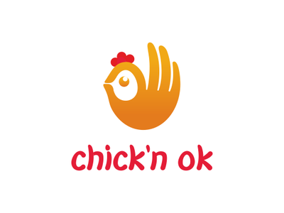 Chick`n ok branding logo брендинг логотип