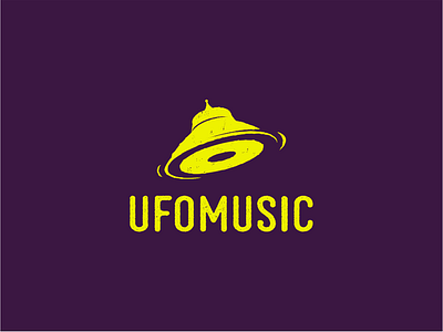 UFOMUSIC branding ilyagaev logo брендинг логотип