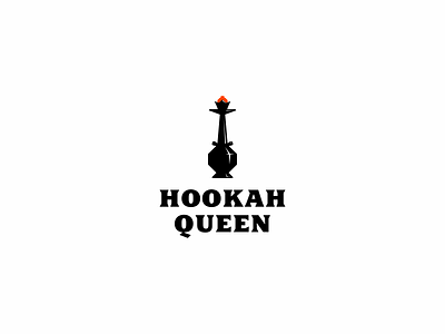 Hookah Queen branding logo брендинг логотип
