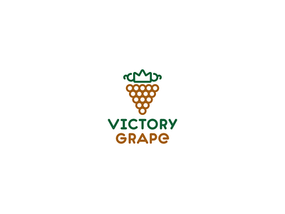 Victory Grape branding logo брендинг логотип