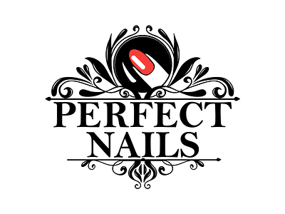 Modern Beauty Perfect Nail logo beauty logo beauty product beauty salon nail art nail polish nail salon