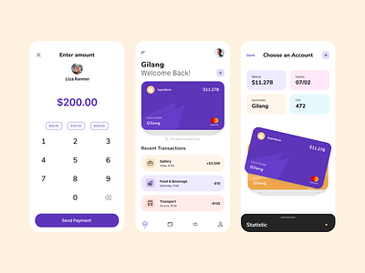 Finance Apps - Wall-E android app appdesign art concept dailyui design digital dribbble figma graphic design interface ios minimal mobile simple ui uiux ux