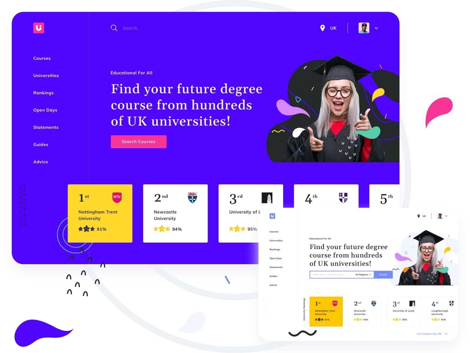 . Uni (ideas) By Mariya Tereshkova 🖖 For 4xxi Software Ltd On Dribbble