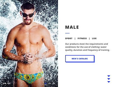 . Catalog male. men site sport store swim wear web