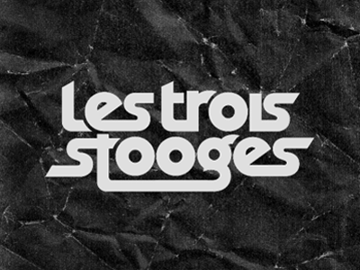 Les Trois Stooges band logo chicago dj dj logo iggy pop les trois stooges logo music rock stooges