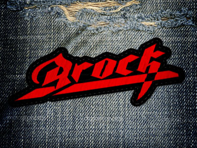 Brock(ken) 80s brock burnout dokken embroidery metal patch rock rockandroll satan
