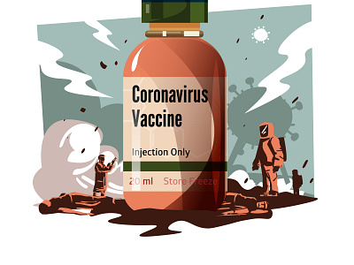 The Vaccine bottle coronavirus covid19 vaccine