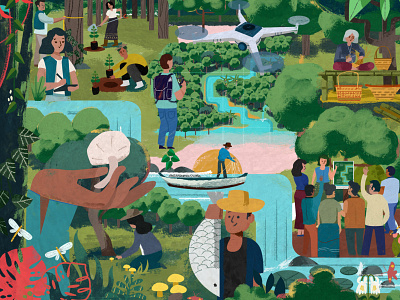 Illustration for Advances in Community Forestry in Asia