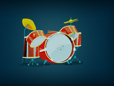 Silent Drum drum illustration