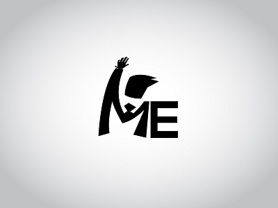 Melogo angkrit confidente illustration logo me