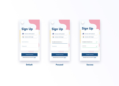 Daily UI - Sign Up daily 100 daily ui dailyui dailyui 001 figma paaaterns sign up form ui design uidesign