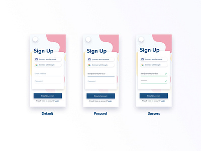 Daily UI - Sign Up