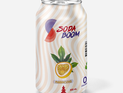 Mockup de Soda Boom branding color colors design illustration logo mockup soda vector