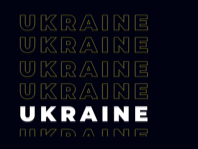 ✊🇺🇦 Stand With Ukraine: what russia did with Ukrainian cities after effects animation design donate minimal motion motion graphics standwithukraine typography ua ui ukraine