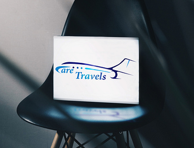 Logo for a travel agency air blue branding color fly logo travel visa visit