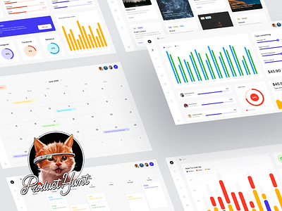 Meet Free Dashboards UI Kit