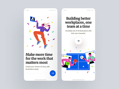 Blink illustrations ai app applications blink colorful contrast detailed ios lifestyle modern png scene screen sketch stylish svg web work