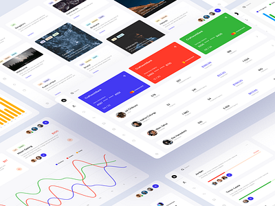 Dashboards Free UI Kit bright business charts colorful dashboard data desktop free freebie icons opensource statistic templates ui ux vector widgets