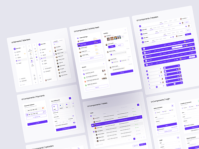 NEW: Boost UI Kit for designers 🔥 colorful component craftwork design element flat icon icons minimal product product hunt release styles templates typography ui uikit ux web website