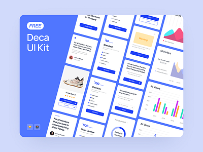 Free Deca UI Kit ⚡️