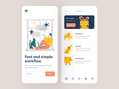 New Humpy Illustrations 🎁 app application business characters colorful craftwork design hand drawn humpy illustrations lifestyle new product release stylish ui vector