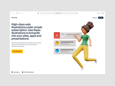 Humanity illustrations 💛 3d application buttons characters checkout craftwork design graphics humanity illustration illustrations landing pack product tasks ui volumetric web website