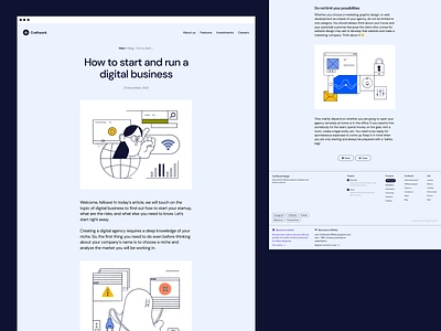 New Head Office illustrations 💥 application craftwork design discount headoffice illustration landing lifetime new offer release special ui vector web website